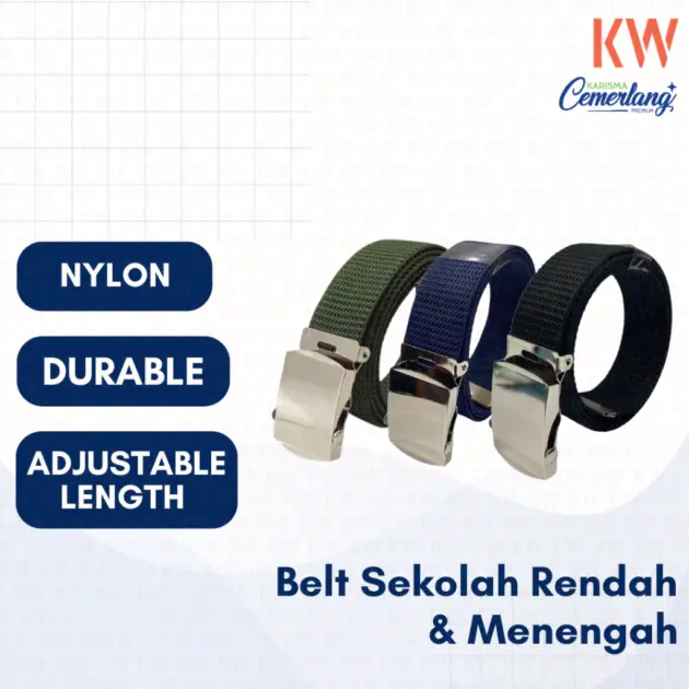 Tali Pinggang Lelaki TL4200BK 1"