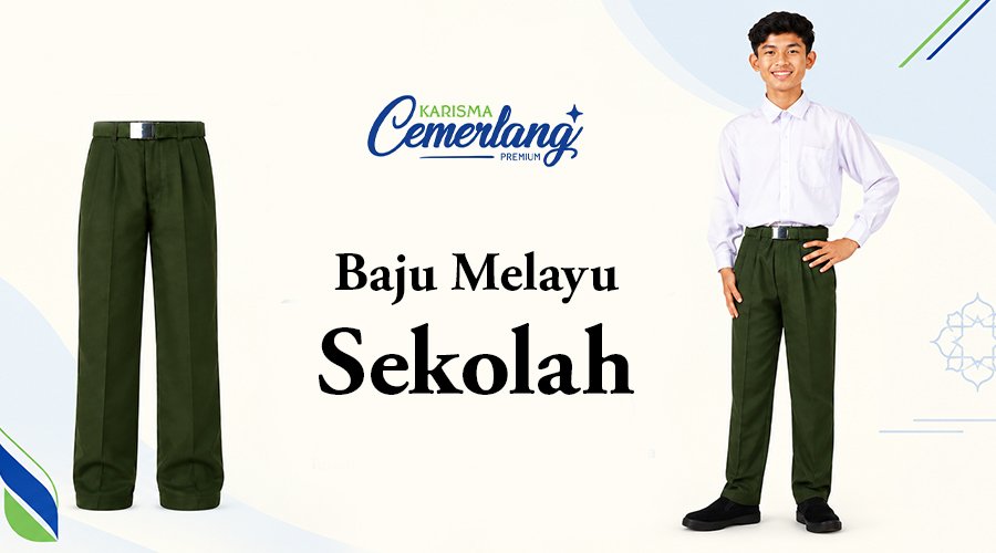 Baju Melayu Sekolah 